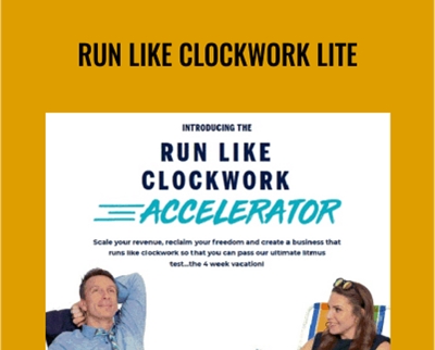 Run Like Clockwork Lite – Adrienne Dorison