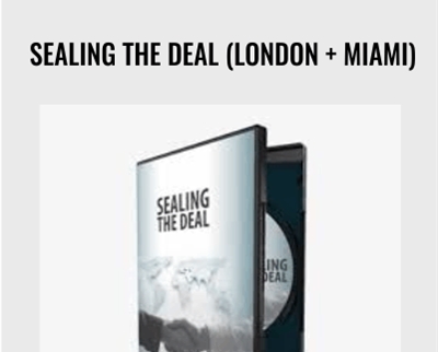 Sealing The Deal (London + Miami) – Alan Weiss