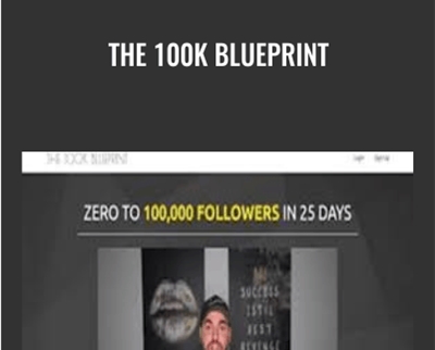 The 100k Blueprint – Anthony Groeper