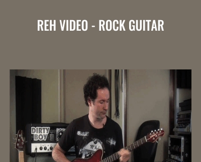REH Video - Rock guitar - Blues Saraceno