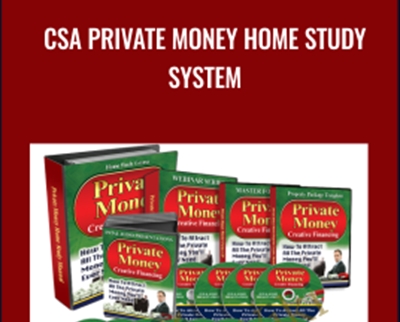 CSA Private Money Home Study System – David Lindahl