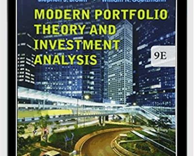 Modern Portfolio Theory & Investment Analysis – Edwin J.Elton