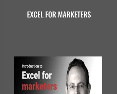 Excel For Marketers - Fred Pike