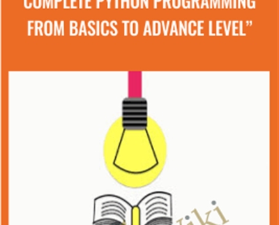 Complete Python programming from Basics to Advance level" - Muhammad Hamza AbdulRehman
