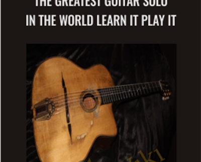 The Greatest Guitar Solo in the World - Learn it Play it - Alex Simon