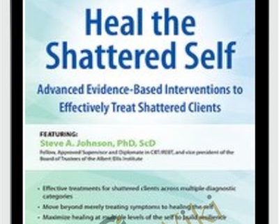 2-Day Course: Heal the Shattered Self: Advanced Evidence-Based Interventions to Effectively Treat Shattered Clients - Steve A Johnson