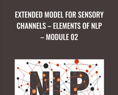 Extended Model for Sensory Channels – Elements of NLP – Module 02 - Chris Mulzer