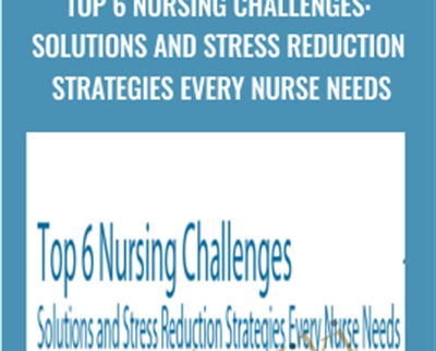 Top 6 Nursing Challenges: Solutions and Stress Reduction Strategies Every Nurse Needs - Karen Lee Burton & Sara Lefkowitz