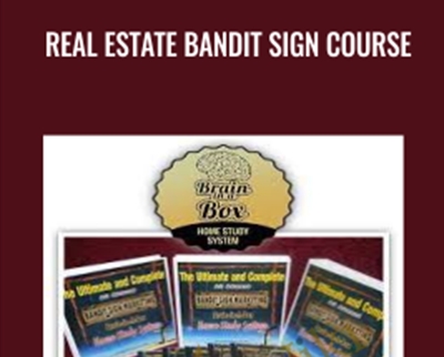 Real Estate Bandit Sign Course - Kelly Lynch