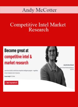 Andy McCotter – Competitive Intel Market Research